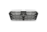 Grila radiator Subaru Ascent, 01.2018-, montare fata, cu rama crom; gri, RapidAuto
