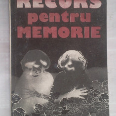 (C425) ELENA GRONOV-MARINESCU - RECURS PENTRU MEMORIE