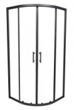 Cumpara ieftin Cabina De Dus Semirotunda Sanotechnik Elite Ecoblack Rt80B