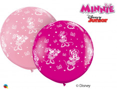 Balon Latex Jumbo 3 ft Minnie Mouse Disney, Qualatex 49577, 1 buc foto