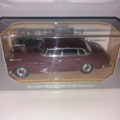 Macheta Mercedes Benz Typ 300 W 189 Adenauer scara 1:43 RIO