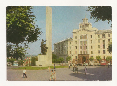 FA41-Carte Postala- MOLDOVA- Chisinau, monumentul armatei sovietice, 1973 foto