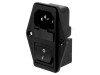 Conector Alimentare AC Soclu Tată 10A 250V IEC 60320