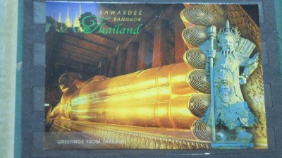 TAILANDA - SAWASDEE BANGKOK - NECIRCULATA. foto
