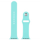 Curea de silicon pentru Apple Watch menta 1 2 3 4 5 6 7 8 9 SE 42 44 45 49 mm