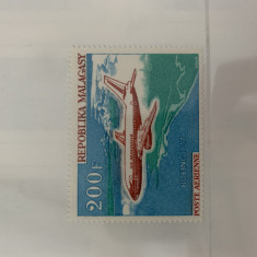 Serie timbre cu avioane, aviatie, nestampilate, MNH