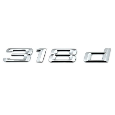 Emblema 318d pentru spate portbagaj BMW foto