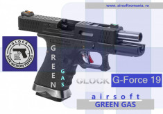 Pistol GLOCK WE G-Force 19 T1 GBB airsoft CUSTOM foto