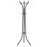 Cuier hol metalic 170 cm, design minimalist, negru Household NewTrend