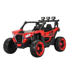 UTV electric 4x4, pentru 2 copii, Kinderauto RZR2000 180W 12V PREMIUM, rosu