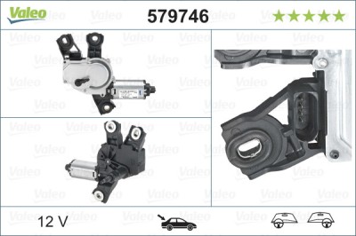 VALEO 579746 ORIGINAL PART motor stergator foto