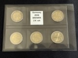 Germania 2026 &ndash; 2 Euro &ndash; Set complet Universum Bremen, Bremen (ADFGJ)