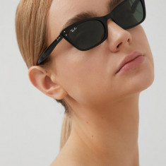 Ray-Ban ochelari de soare femei, culoarea negru