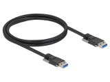 Cablu USB A la USB A 1m Negru 5Gbps DELOCK 80997 26AWG/27AWG
