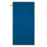 Prosop 2in1 din Microfibră pentru Plajă și Sală, 150x75cm, Albastru cu Accente Verde, CMCLASS