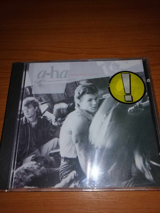 A-ha A Ha Hunting High and Low Cd audio WB 1985 Germania NM