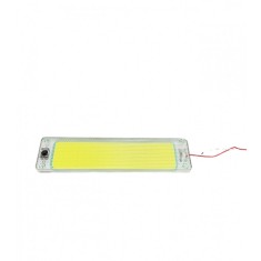 Lampa interior LED cu lumina alba si buton 12V