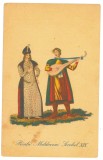 467 - MOLDOVA, Moldavian Princess Regale 19th Century, Romania - old postcard - unused