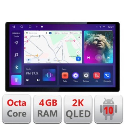 Navigatie dedicata Toyota Land Cruiser L100 2002-2008 N-L100 Edonav ecran 13&amp;quot; 2K 8 si 128 Android Waze USB Navigatie 4G 360 Toslin CarStore Technology foto