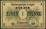 X. RARR : GERMANIA = LAGERGELD CHEMNITZ - 1 PFENNIG (1915) - VF / CEA DIN SCAN