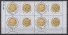ROMANIA 2007 LP 1782 a-140 ANI SISTEM MONETAR ROMANESC MODERN BLOC DE 4 MNH, Nestampilat