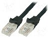 Cablu patch cord, Cat 5e, lungime 0.25m, U/UTP, LOGILINK - CP1013U