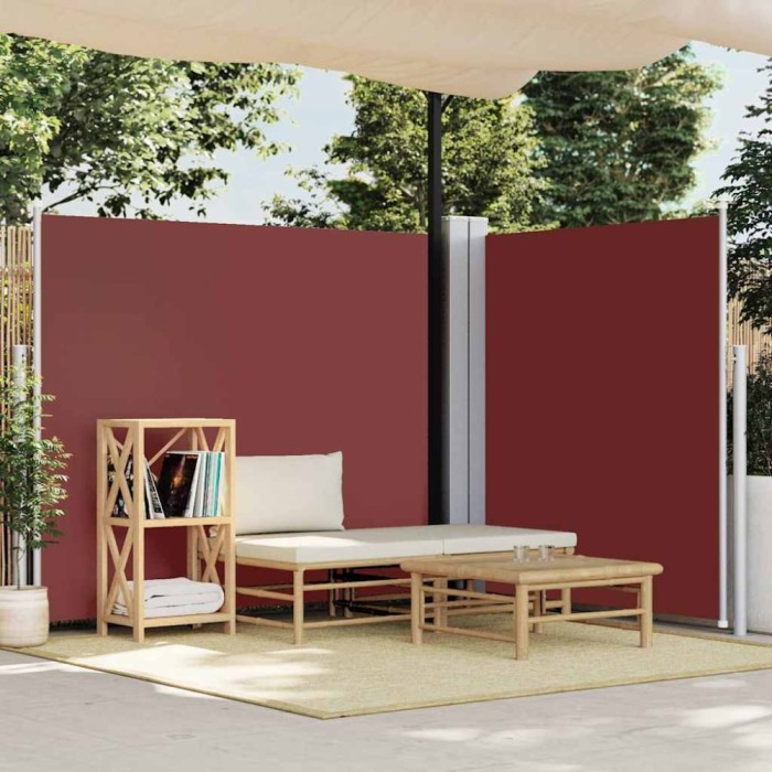 vidaXL Copertină laterală retractabilă, maro, 180x600 cm 318003