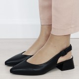 Cumpara ieftin Pantofi negri comozi din piele naturala BY6888-3 02