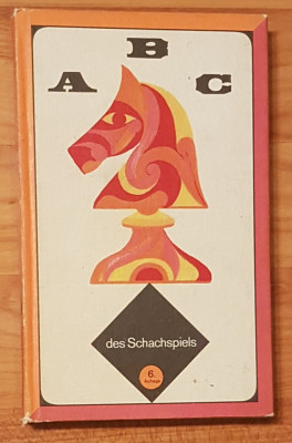 ABC des Schachspiels de Juri Awerbach. Carte de sah in germana foto