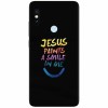 Husa silicon pentru Xiaomi Redmi S2, Jesus Paints A Smile In Me