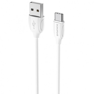 Cablu Date si Incarcare USB-A - USB-C Borofone Benefit BX19, 18W, 1m, Alb foto
