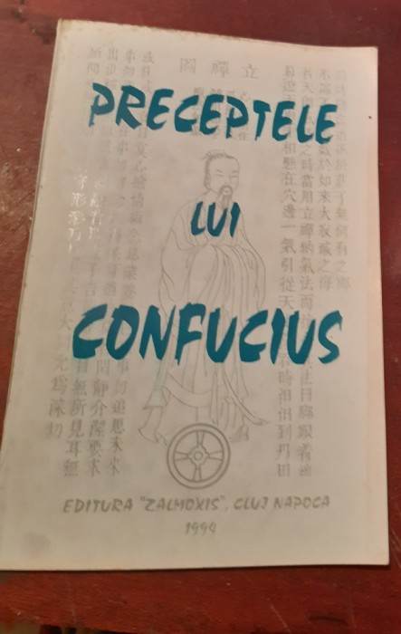 PRECEPTELE LUI CONFUCIUS