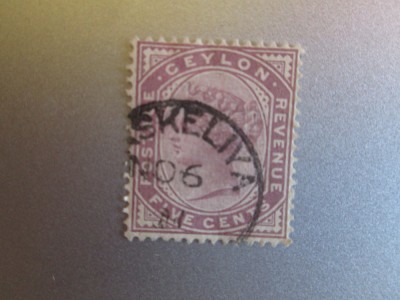 CEYLON STAMPILAT=104 foto
