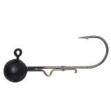 Jig Tungsten Ball Jighead Matt Black nr.4/0 28g 1buc