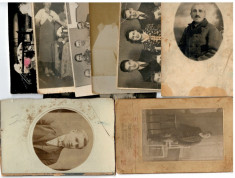 Lot 9 fotogarfii vechi ca.1900-1930 foto