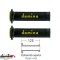 Set mansoane road-racing Domino model A010 - culoare: negru/galben (lungime: 125 mm)