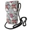 Geanta Hello Kitty Leather Tags Graffiti Cord, bej, HKOWBHDGPTE