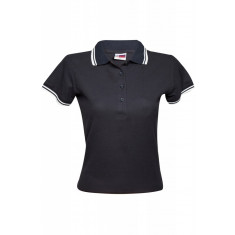 Tricou polo bleumarin US Basic, de dama