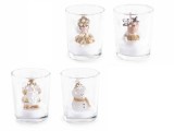 Cumpara ieftin Set 4 candele Craciun &Oslash; 5,5 x 6,5 H