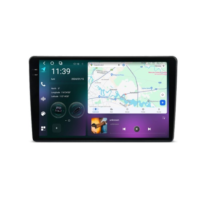 Navigatie dedicata cu Android Citroen Berlingo 2008 - 2018, 12GB RAM, Radio GPS