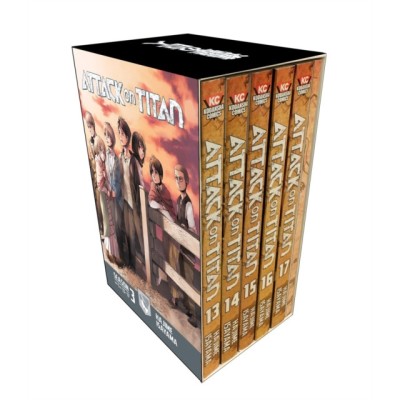 Attack on Titan Season 3 Part 1 Manga Box Set foto