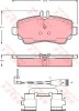 Set placute frana,frana disc MERCEDES VANEO (414) (2002 - 2005) TRW GDB1480