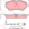 Set placute frana,frana disc MERCEDES VANEO (414) (2002 - 2005) TRW GDB1480