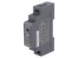 Alimentator pulsatoriu pentru şină DIN 15W 12VDC 1,25A - OUT: 1 - Alimentator pulsatoriu DIN 15W 12V 1,25A