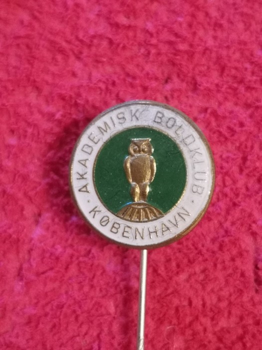Insigna fotbal - Akademisk Boldklub Gladsaxe Copenhaga (Danemarca)