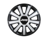 Cumpara ieftin Set 4 capace roti Flash Gri-Negru R14 pentru gama auto Jeep, Autohelix MSA