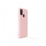 Husa Samsung Galaxy A21s Lemontti Silicon Soft Slim Pink Sand