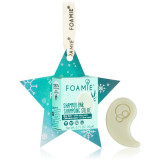 Foamie Take Me Aloe Way Travel Size Shampoo Bar șampon solid pentru par uscat si fragil 20 g