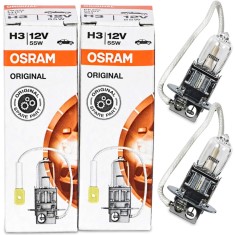 Pachet 2 becuri H3 12V Osram Original