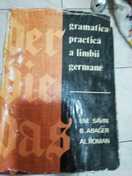 Gramatica practica a limbii germane